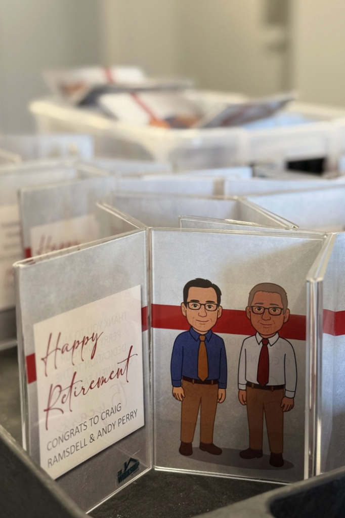 retirement lunch table toppers